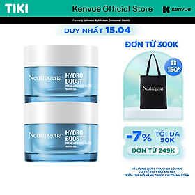 Bộ 2 Kem dưỡng cấp ẩm Neutrogena Hydro Boost Hyaluronic Acid Water Gel 50G