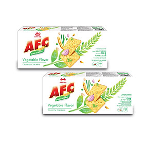 Combo 2 Hộp Bánh Dinh Dưỡng AFC Vị Rau 2x200g