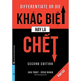Sách - Khác Biệt Hay Là Chết - First News