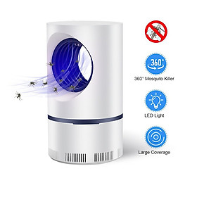 Mua Đèn Bắt Muỗi Côn Trùng Hình Trụ Cổng USB - Máy Bắt Muỗi Ruồi Thông Minh Diệt Côn Trùng Bằng Đèn LED