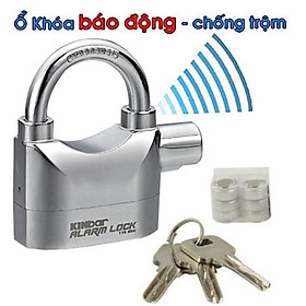 Mua Ổ khóa báo động Kinbar chính hãng - ổ khóa báo động có còi hú  khóa nhà cửa  nhà kho  xe cộ - Hàng chính hãng
