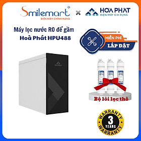 Mua Máy lọc nước RO Hòa Phát để gầm HPU488 - 11 lõi  vỏ thép sơn tĩnh điện - Hàng Chính Hãng - Bảo hành 36 tháng