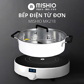 Mua Bếp Điện Từ Đơn Mishio MK218 – Tặng Kèm Nồi Lẩu