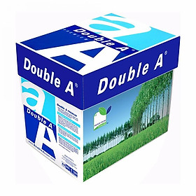 Thùng 5 ram giấy A4 Double A 70gsm   