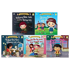 Combo 5 tập - kỹ năng xử lý tình huống cho bé