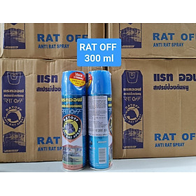 Chai Xịt Đuổi Chuột Rat Off Anti Rat Spray 200ml -Thái Lan Cực Kì Hiệu Quả Luôn 