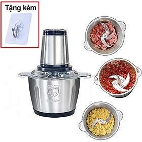 Máy Xay Thịt Gia Đình Đa Năng 2 Lít - Tặng Kèm Móc Treo Đồ