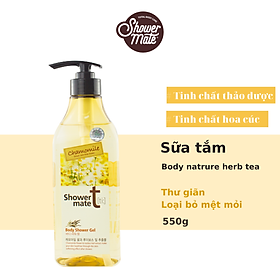 Sữa Tắm Showermate Body Natrure Herb Tea (Hoa Cúc) 550ml