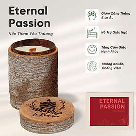 Nến Thơm Trị Liệu Le Rustique Yêu Thương (Eternal Passion) - Nến Thơm Cao Cấp - An Toàn Sức Khỏe