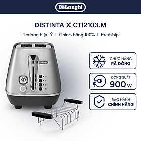 Mua  Hàng chính hãng  Máy nướng bánh mì DeLonghi Distinta X CTI2103.M