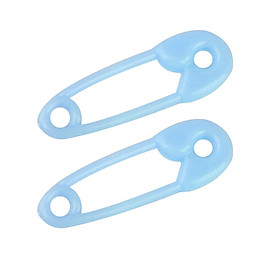 3-4pack 50pcs Mini Safety Pin Blue Boy Baby Shower Favors Decor