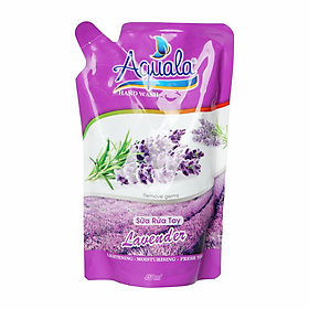 Nước Rửa Tay Aquala Hương Lavender Túi 450ML