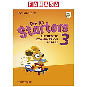 Cambridge English Pre A1 Starters 3 Student s Book Authentic Examination