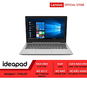 Mua Laptop Lenovo Ideapad 1 11IGL05 81VT006FVN (Pentium N5030/4GB RAM/256GB SSD/11.6-inch HD - Hàng chính hãng