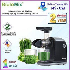 Mua Máy ép trái cây tốc độ chậm Biolomix SJE-070 công suất 150W  dung tích 1000ml - Hàng Nhập Khẩu