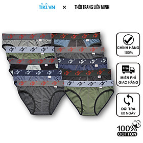 Combo 10 quần lót nam CM, Thương hiệu CITYMEN, đồ lót nam hàng Việt Nam xuất khẩu - Giao màu ngẫu nhiên