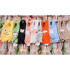 ÁO BA LỖ THUN LẠNH NHIỀU MÀU CHO BÉ TỪ 8-18KG K.WOO