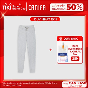 QUẦN NỈ NỮ DÁNG JOGGER 6BP20W007 Canifa