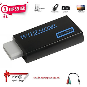 Mua Hàng Chính Hãng - Bộ Chuyển Đổi Wii Sang HDMI 1080p - Cáp HDMI  Plug & Play  Hỗ trợ tất cả các chế độ hiển thị WII (NTSC  PAL 480i  480p  576i) Độ phân giải đầu ra 720P hoặc 1080P  Kích thước nhỏ gọn  tiện lợi  - ROGTZ