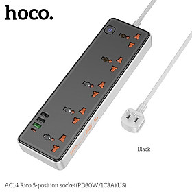 Mua Ổ cắm điện đa năng thông minh sạc nhanh chống cháy  giật  sét  5 ổ cắm công suất cao 2500W  3 cổng USB  1 cổng Typec - Hàng nhập khẩu (màu ngẫu nhiên)