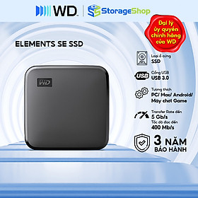 Ổ cứng WD Elements SE SSD 480GB/1TB/2TB Hàng Chính Hãng