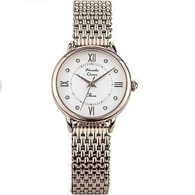 Đồng hồ đeo tay nữ hiệu Alexandre Christie 2689LHBCGSL