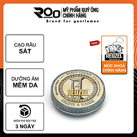 Kem Cạo Mềm Râu Reuzel Shave Cream - Tặng móc khoá chính hãng