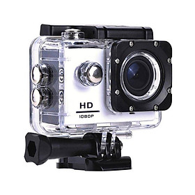Camera Hành Động Nhựa Chống Nước 30M Đi Lặn Pro Sport Mini Dv 1080P Camera Quay Phim Mũ Bảo Hiểm Xe Đạp Car Cam Dvr Màu sắc: Trắng