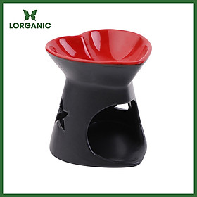 Đèn nến đốt tinh dầu trái tim N'Farm DX0007