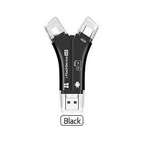 Mua Đầu đọc thẻ TF/SD 4 trong 1 (Lightning  Type-C  USB  Micro USB) dùng xem ảnh/video của máy ảnh trên iphone và các thiết bị Android