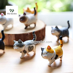 Mua Phụ kiện tiểu cảnh mèo dễ thương trang trí cây cảnh  terrarium  bể cá (PKTC)