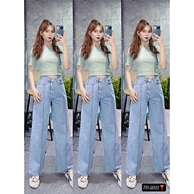 Quần Baggy ống suông