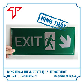 Mua Bảng Exit  bảng thoát hiểm  bảng chỉ dẫn lối thoát  bảng khẩn cấp in trực tiếp giá cực rẻ