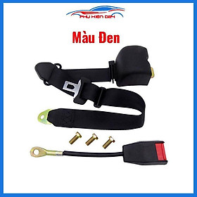 Dây đai an toàn tự động màu đen, xám chắc chắn 2.8m dùng cho lái xe ô tô bản rộng 5cm