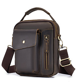 Túi đeo chéo nam DA BÒ THẬT cao cấp phong cách mới – BEE GEE DCN9414