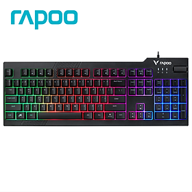 Bàn Phím Gaming RAPOO V50S Đèn Nền 7 Màu, Dây Cắm USB Dài 1.45M - Hàng chính hãng