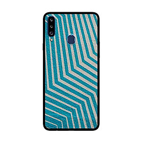 Ốp Lưng Dành Cho Samsung Galaxy A20s mẫu Đường Xanh Nghệ Thuật - Hàng Chính Hãng