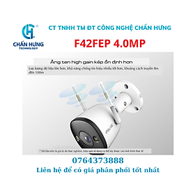 Camera IP Wifi IMOU IPC-F42FEP hồng ngoại không dây 4.0 Megapixel – Hàng chính hãng