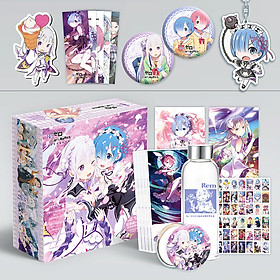 Hộp quà Re:Zero − Bắt đầu lại ở thế giới khác size lớn có bình nước thiết kế độc đáo