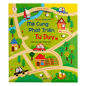 Download sách Sách Mê Cung Phát Triển Tư Duy bộ 4 cuốn theo độ khó tăng dần- Sách phát triển tư duy cho bé từ 3 tuổi càng chơi càng thông minh