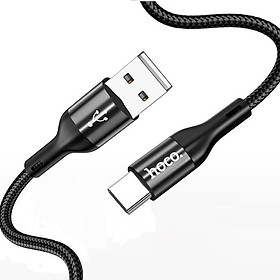 Mua Cáp sạc 3A Hoco X2 Max Type-C dây dù truyền dữ liệu cho Android dài 1M - Hàng chính hãng