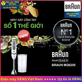 Hình ảnh Máy xay cầm tay Braun MQ5200 Soup Vario – 1000W 21 tốc độ - SX Châu Âu - Hàng chính hãng