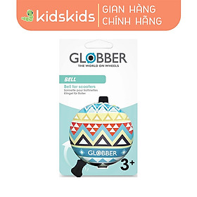 Chuông Báo Sành Điệu Cho Xe Trượt Globber - Xanh Mint Hoạ Tiết Dân Tộc