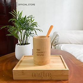 Cốc/ly tre in logo các thương hiệu theo yêu cầu/Ly Cốc tre quà tặng doanh nghiệp | ongtre (Vietnam)