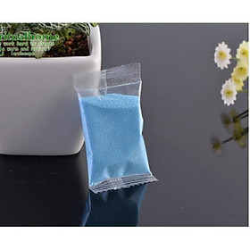 Mua Cát màu xanh Blue đóng túi 30gr cho các bạn DIY