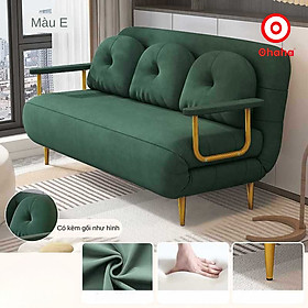 [MỚI RA MẮT - Miễn phí vận chuyển & Lắp đặt tại TP.HCM] Ghế Sofa giường gấp gọn bọc nệm thông minh, kiểu dáng hiện đại - SFG002