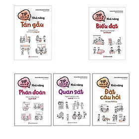 Combo sách: Tip công Sở 2 - Khả năng Tán Gẫu - Biểu đạt - Phán đoán - Quan Sát - Đặt câu hỏi (MinhLongBooks)