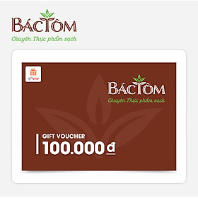 Giftpop - Phiếu quà tặng Bác Tôm 100K