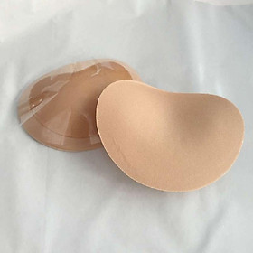 2 miếng dán độn ngực hình tim silicon