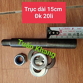 Mua Trục bánh xe đẩy   xe ba gác loại ngắn 20li (20mm)